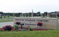 Bloomfield Veterans Cemetery Entrance