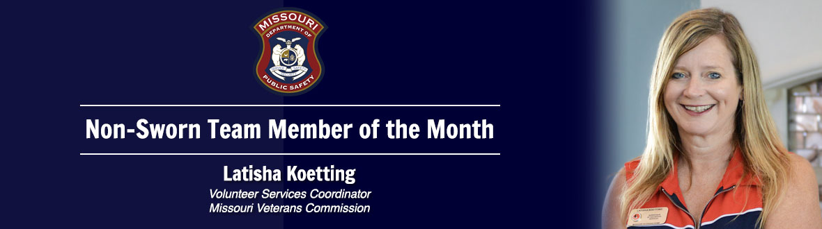 January Non-Sworn Team Member of the Month