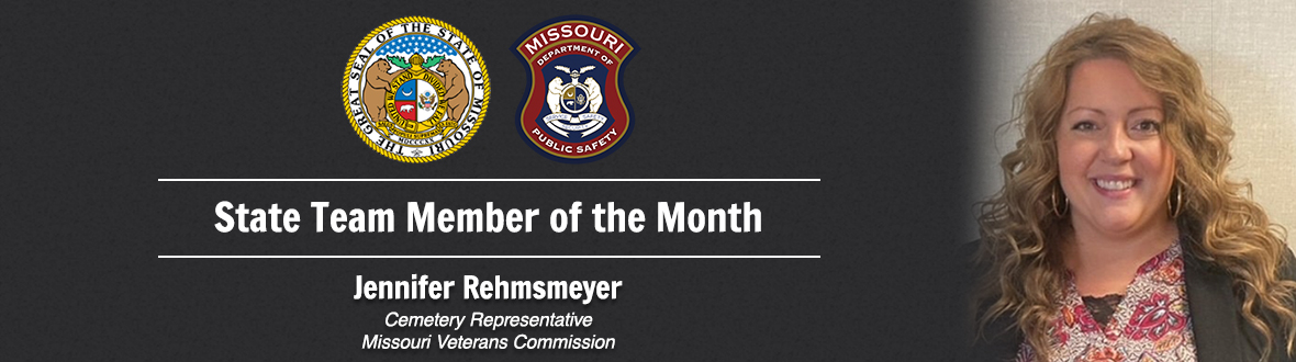 Higginsville Cemetery Representative named Missouri State Team Member of the Month